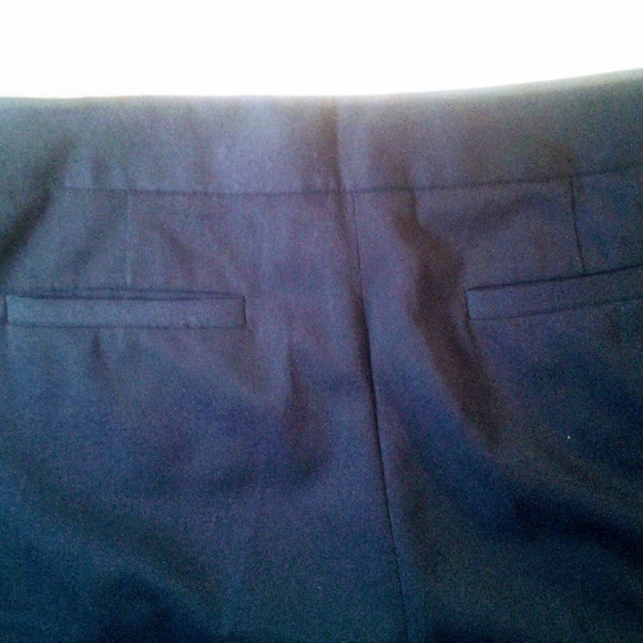 VINTAGE Jones New York Collection Platinum Petite Navy Slacks 10 P Like New - Picture 3 of 4